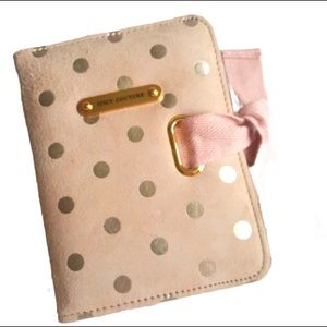 NEW Y2K VINTAGEJUICY COUTURE pink MP3 Speaker player Wallet VELOUR